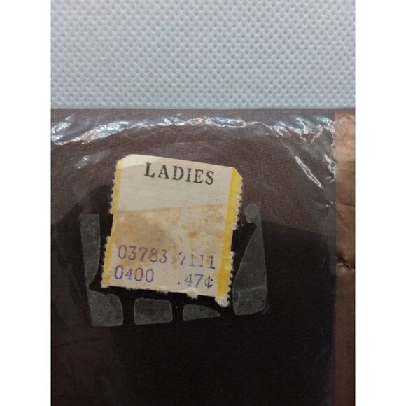 Vintage Camelot Seamless Micro Mesh Nylons Stockings Dark Coffee Canada - Picture 3 of 9